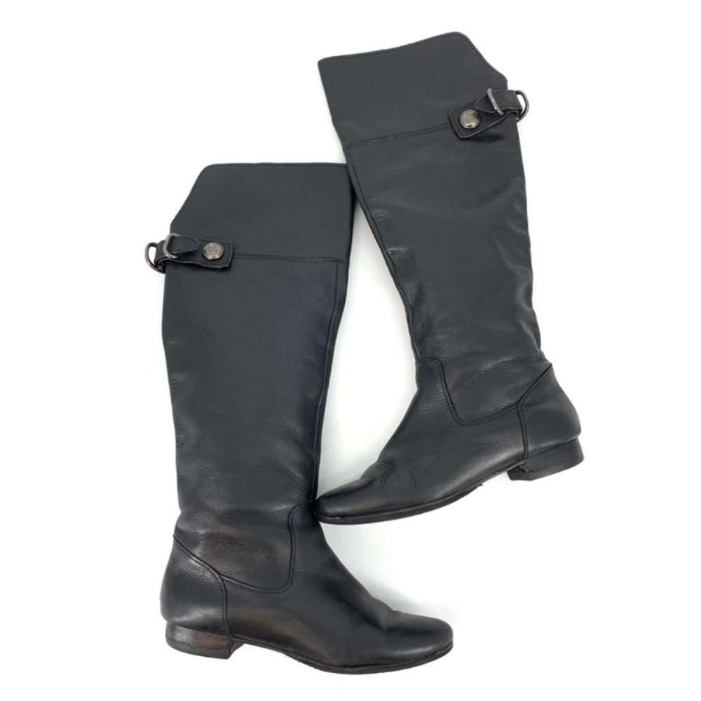 Coach Benita leather riding boots